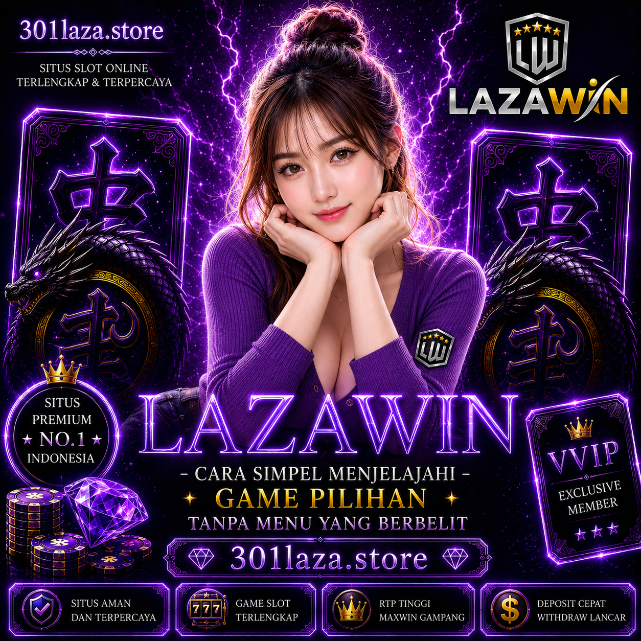 LAZAWIN - Cara Simpel Menjelajahi Game Pilihan Tanpa Menu yang Berbelit