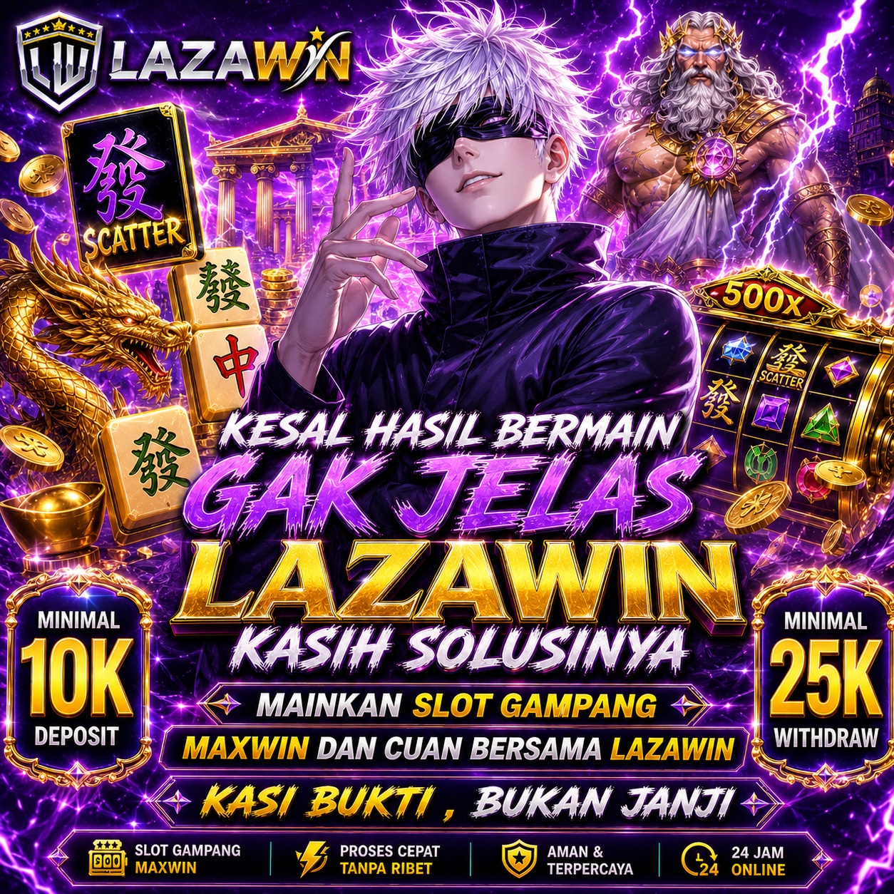 LAZAWIN Banner